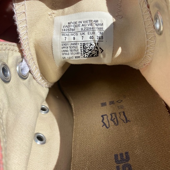 Pink Converse Womens Size 9 - Picture 8 of 8